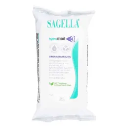 Sagella hydrerade rengöringsservetter, 15 st