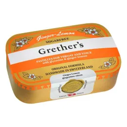 Grethers Ginger Citron sockerfri, 110 g