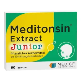 Meditonsin Extract Junior örtförkylningstabletter, 60 st