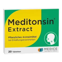 Meditonsin Extract örtförkylningstabletter, 20 st