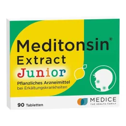 Meditonsin Extract Junior örtförkylningstabletter, 90 st