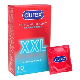 Durex Feel Real XXL Kondomer, 10 st