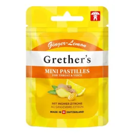 Grethers Ginger Citron sockerfri, 30 g