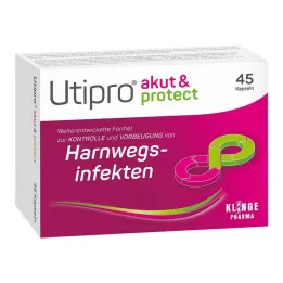 Utipro akut &amp; skydda hårda kapslar, 45 st