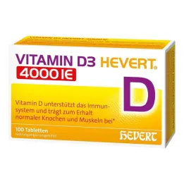 Vitamin D3 Hevert 4 000 IE tabletter, 100 stycken