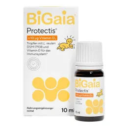 Bigaia Protectis plus Vitamin D3 droppar, 10 ml