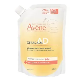Avene Xeracalm A.D rengöringsolja påfyllningsförpackning, 400 ml