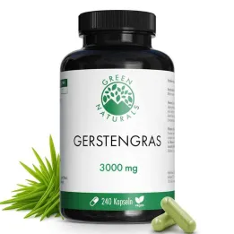 Green Naturals® korngräs 3000 mg kapslar vegan (240 stycken)