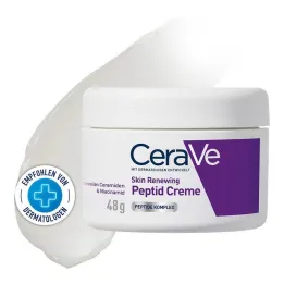 Cerave Hudförnyande peptidkräm, 48 g