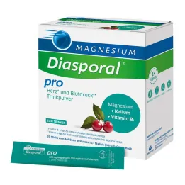 Magnesium Diasporal för hjärt- och blodtryckspulver, 30 st