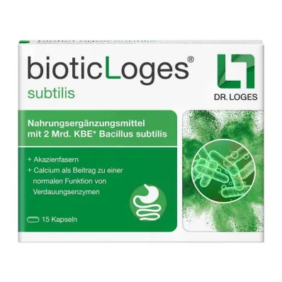 Bioticloges subtilis kapslar, 15 st