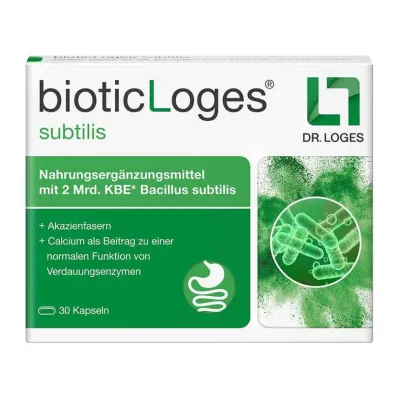 Bioticloges subtilis kapslar, 30 st Bioticloges subtilis kapslar, 30 st