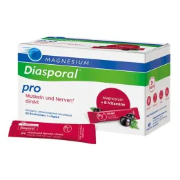 Magnesium Diasporal pro + B-Vit.Musk.+ Nerver Direkt, 60 st