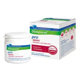Magnesium Diasporal pro + B-Vit.DEPOT Musk.+ Nervflik, 60 st