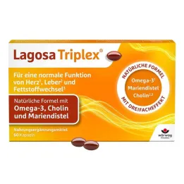 Lagosa Triplex mjuka kapslar, 60 st