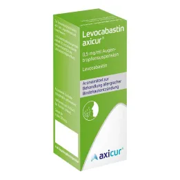 Levocabastin axicur 0,5 mg/ml ögondropssuspension, 4 ml