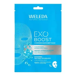 Weleda Exo Boost Hydrobounce sheet mask fuktighet, 20 ml