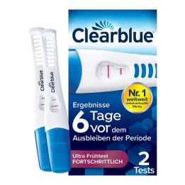 Clearblue graviditetstest.6 dagar sedan 2 hormoner, 2 st