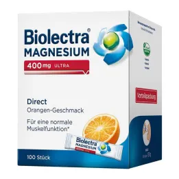 Biolectra Magnesium 400 mg ultra Direct Orange, 100 st