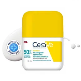 Cerave Sun Protection Fluid Invisi.fukt.SPF 50, 50 ml