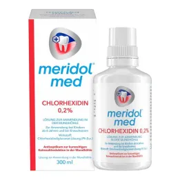 Meridol med klorhexidin 0,2% lösning för munhålan, 300 ml