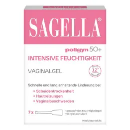 Sagella poligyn 50 + intensiv fuktgel, 7 st