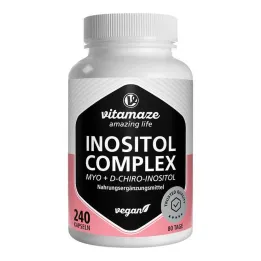 Inositol Complex Chromium + Vitamin B6 + Folsyrakapslar, 240 st