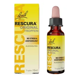 Bachblomma Rescura droppar alkoholfria, 10 ml