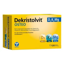 Dekristolvit Osteo D3K2 Mg kapslar, 120 st