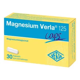 Magnesium Verla 125 Caps, 30 st