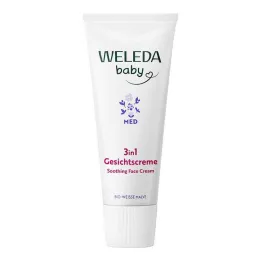 Weleda baby 3in1 ansiktskrämvit malva, 50 ml
