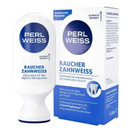 Pärlvit röktandblekande tandkräm, 50 ml